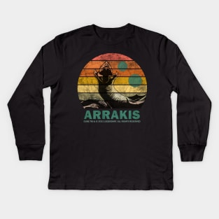 Dune - Arrakis Kids Long Sleeve T-Shirt